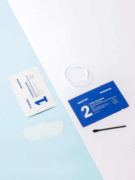 Medi-Peel Очищающая маска 2-в-1 от чёрных точек Extra Super 9 Plus Blackhead Out Nose Pack 3+4 гр фото 2