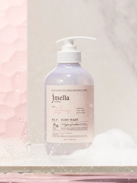 Jmella Парфюмированный гель для душа In France Blooming Peony Body Wash 500 мл фото 3