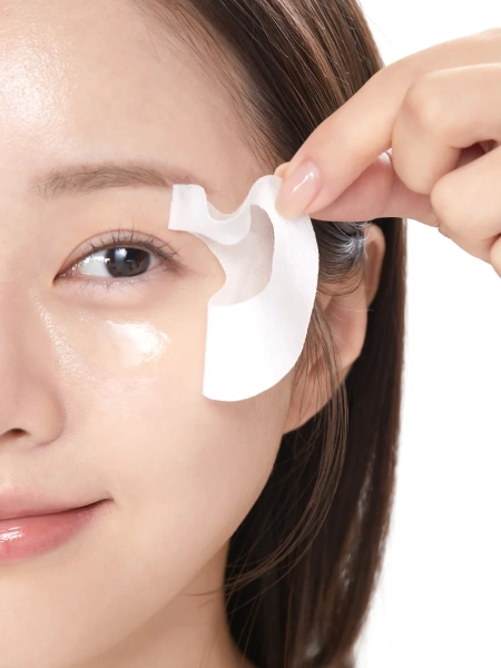 Тканевые патчи для век с кофеином и пептидами