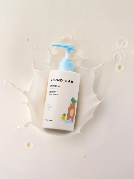 Round Lab Детский увлажняющий лосьон для чувствительной кожи Baby Mild Lotion 300 мл фото 5
