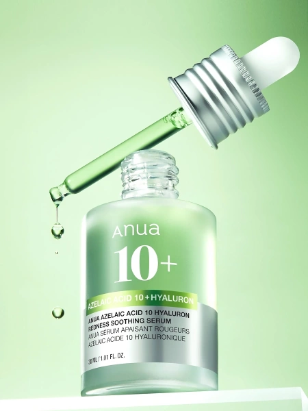 Anua Успокаивающая сыворотка с 10% азелаиновой кислоты Azelaic Acid 10 Hyaluron Soothing Serum 30 мл фото 1