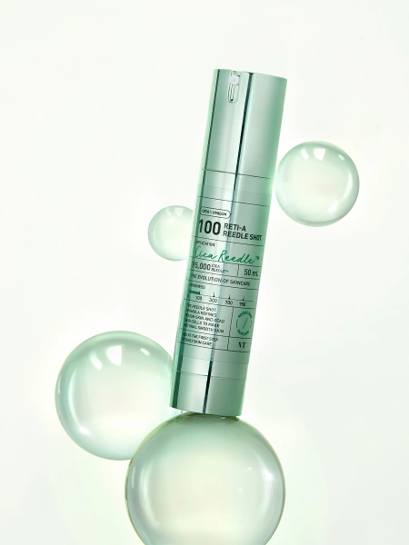 VT Cosmetics Сыворотка с микроиглами и ретинолом для лифтинга и обновления кожи Reti-A Reedle Shot 100 50 мл фото 2