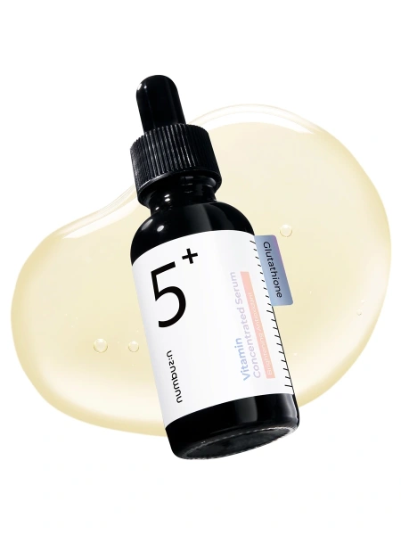 Numbuzin Осветляющая витаминная сыворотка с глутатионом No.5 Vitamin Concentrated Serum 30 мл фото 7