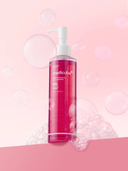 Medicube Увлажняющий гель для умывания с ПДРН и LHA-кислотой PDRN Hydrating Gel Cleanser 200 мл фото 5