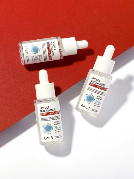 APLB Обновляющая сыворотка со спикулами и ниацинамидом Spicule Niacinamide Shot 260 Serum 40 мл фото 2