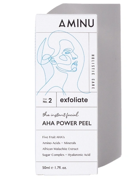 Aminu Пилинг с AHA-кислотами для ровного тона и сияния кожи AHA Power Peel 50 мл фото 2