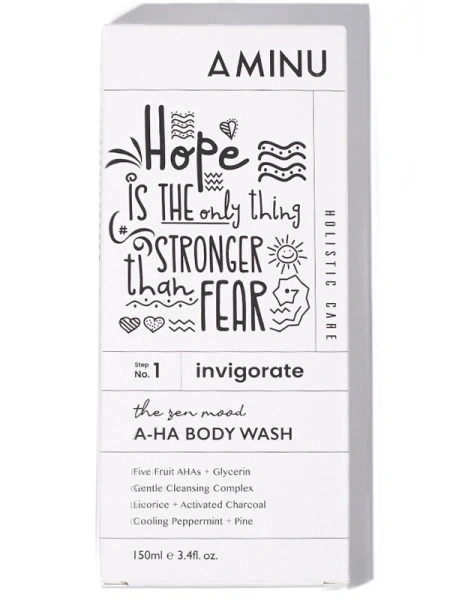 Aminu Гель для душа с АНА-кислотами A-HA Body Wash 150 мл фото 1