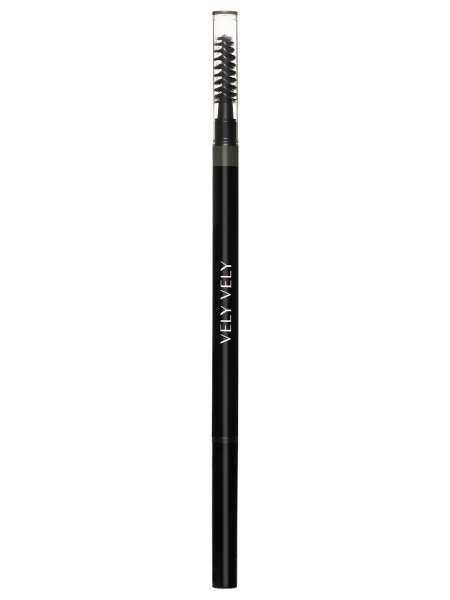Vely Vely Карандаш для бровей из микрофибры – пепельный Microfiber Brow Pencil – Ash B 0.09 гр