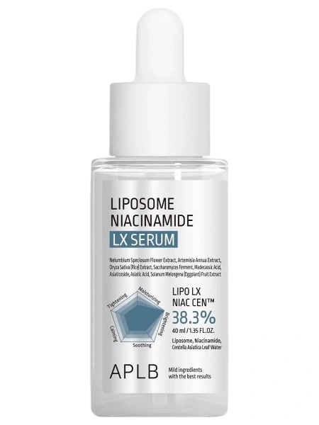 APLB Сыворотка с липосомами и ниацинамидом Liposome Niacinamide LX Serum 40 мл