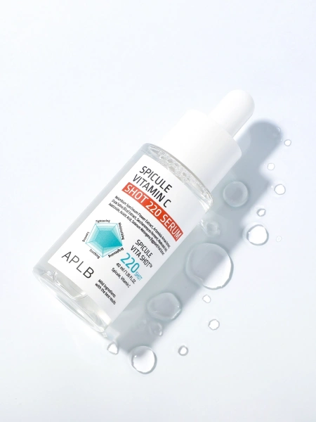 APLB Осветляющая сыворотка с микроиглами и витамином С Spicule Vitamin C Shot 220 Serum 40 мл фото 3