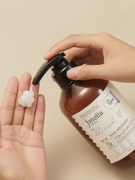 Jmella Парфюмированный кондиционер – бергамот, нероли, мускус In France Pure Neroli Hair Treatment 500 мл фото 2