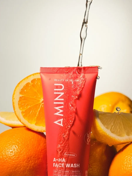 Aminu Гель для умывания с АНА-кислотами A-HA Face Wash 100 мл фото 1