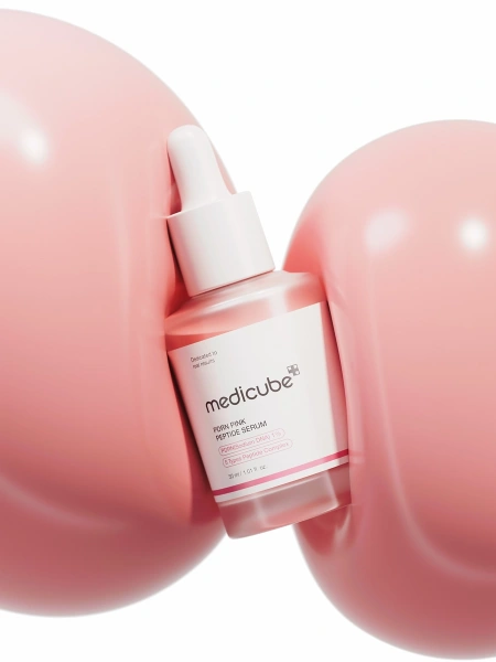 Medicube Укрепляющая сыворотка с ПДРН и пептидами PDRN Pink Peptide Serum 30 мл фото 1