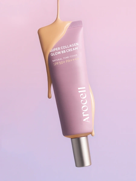 Arocell Коллагеновый BB-крем с сияющим финишем Super Collagen Glow BB Cream 40 мл фото 1