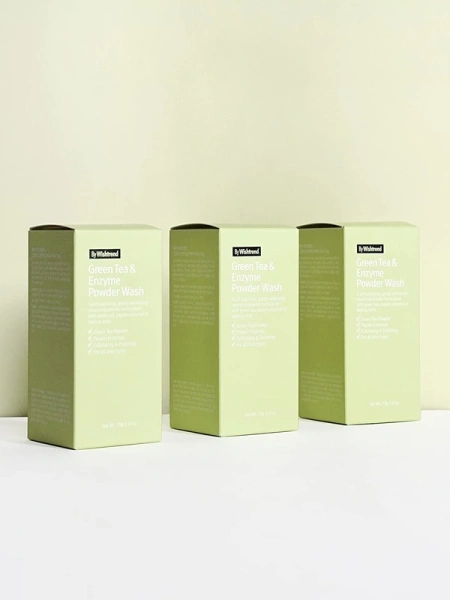 By Wishtrend Энзимная пудра для умывания с зеленым чаем Green Tea & Enzyme Powder Wash  110 гр фото 4
