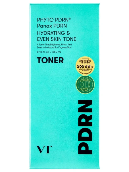 VT Cosmetics Увлажняющий тонер для лица с ПДРН для упругости и сияния кожи PDRN Toner 250 мл фото 3