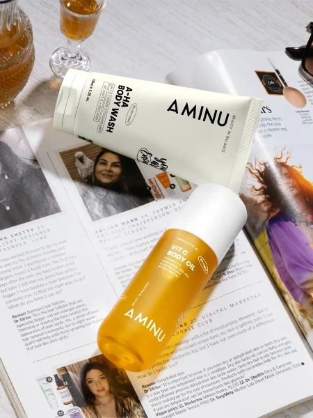 Aminu Масло для тела с витамином С Vit C Body Oil 100 мл фото 6