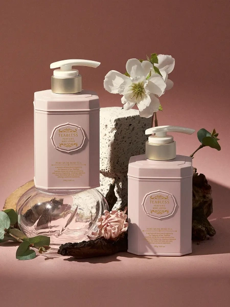 Teabless Парфюмированный лосьон «Роза, Мускус» Pure Musk Rose Tea Perfume Body Lotion 250 гр фото 6