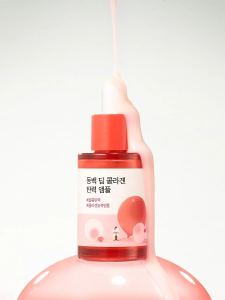 Round Lab Укрепляющая сыворотка с экстрактом камелии и коллагеном Camellia Deep Collagen Firming Ampoule 30 мл фото 1