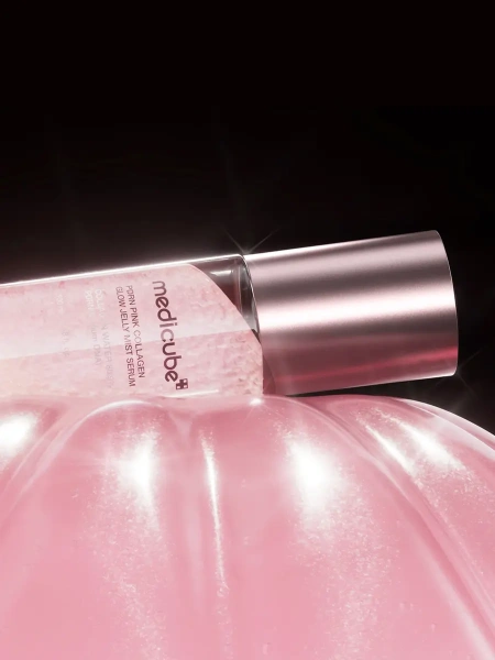 Medicube Сыворотка-мист с ПДРН и коллагеном для сияния кожи PDRN Pink Collagen Glow Jelly Mist Serum 100 мл фото 3