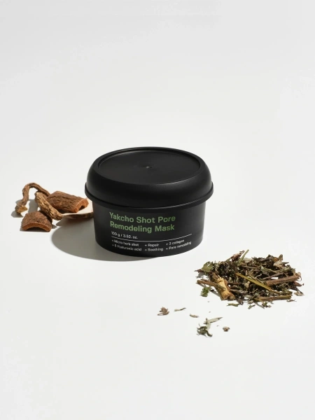 Sungboon Editor Очищающая глиняная маска для сужения пор Yakcho Shot Pore Remodeling Mask 100 гр фото 3