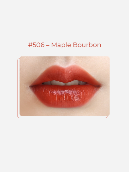 Стойкая матовая помада для губ – 506 кленовый бурбон ZEESEA Light Matte Liquid Lip Stain – Maple Bourbon - купить 1 290 ₽ 