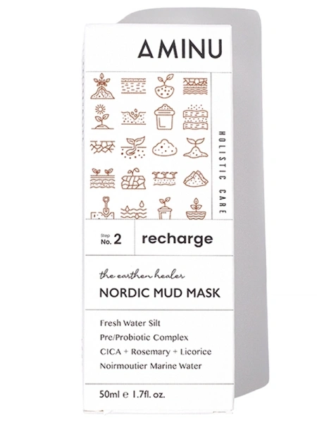 Aminu Очищающая грязевая маска Nordic Mud Mask 50 мл фото 6