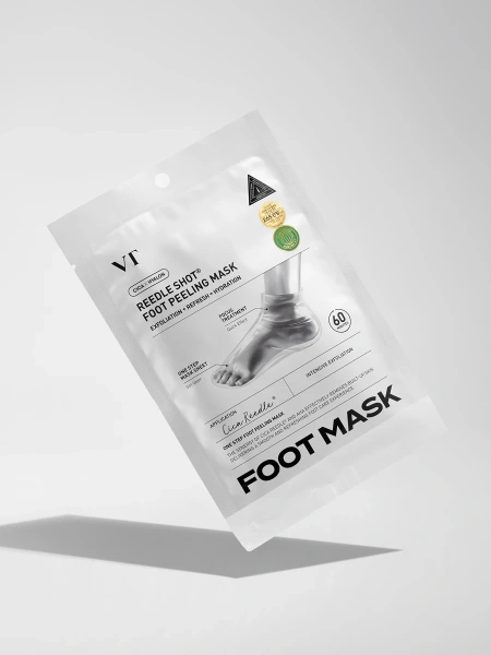 VT Cosmetics Пилинг-носочки для ног Reedle Shot Foot Peeling Mask 40 мл фото 5