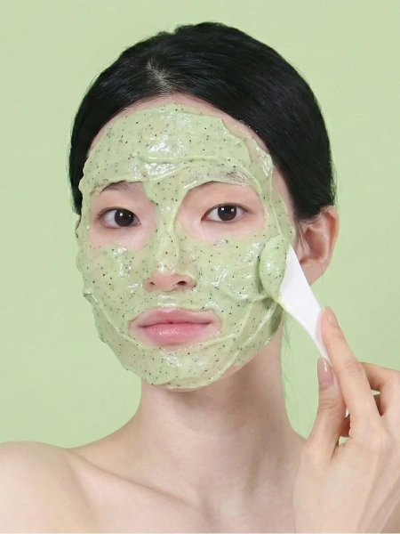 Arocell Успокаивающая альгинатная маска c центеллой и чайным деревом Cream Remodeling Mask Cicatree 77 гр х 5 шт фото 3