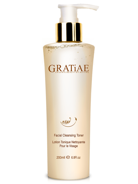 Gratiae Увлажняющий и отшелушивающий тонер для лица Facial Cleansing Toner 200 мл