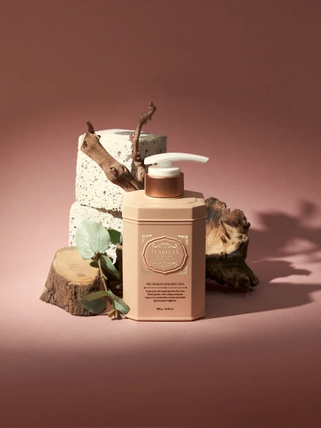 Teabless Парфюмированный лосьон «Инжир, Персик» Fig Peach Oolong Tea Perfume Body Lotion 480 гр фото 3