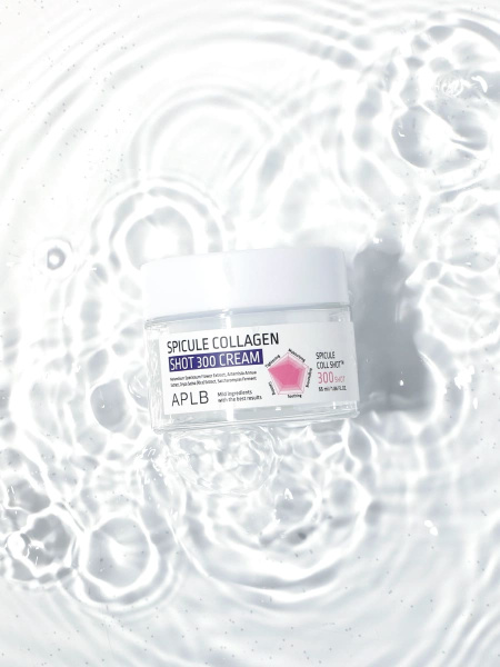 APLB Разглаживающий крем с микроиглами и коллагеном Spicule Collagen Shot 300 Cream 55 мл фото 3