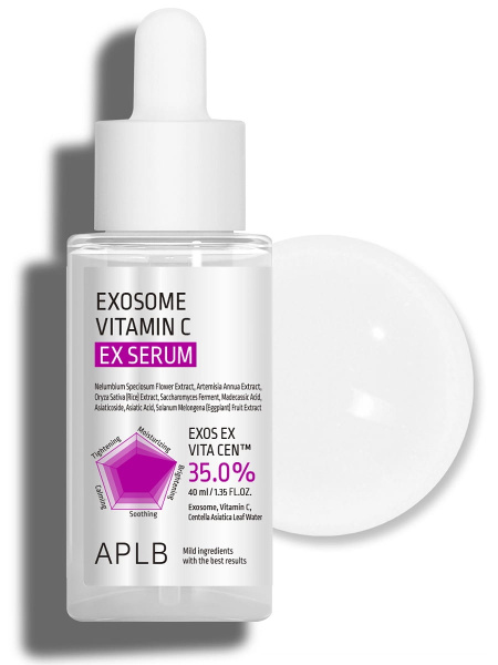 APLB Сыворотка с экзосомами и витамином С Exosome Vitamin C EX Serum 40 мл фото 7