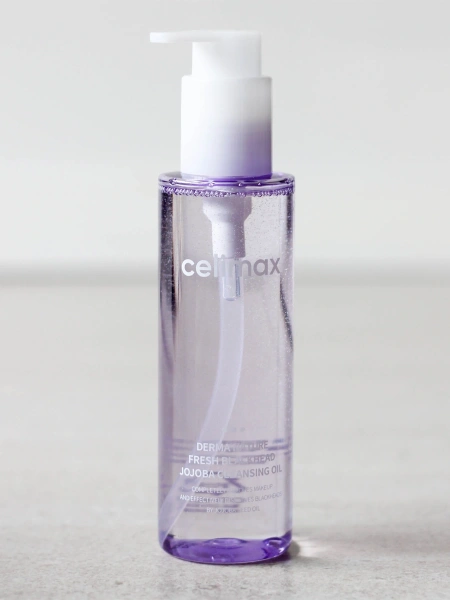 Celimax Гидрофильное масло от чёрных точек Derma Nature Fresh Blackhead Jojoba Cleansing Oil 150 мл фото 5