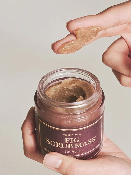 I'm from Скраб-маска для красивой и гладкой кожи с инжиром Fig Scrub Mask 120 гр фото 3
